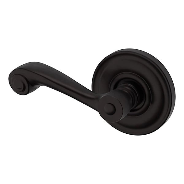 Baldwin Estate 5103 Left Handed Half Dummy Lever with 5048 Rose in Oil Rubbed Bronze finish