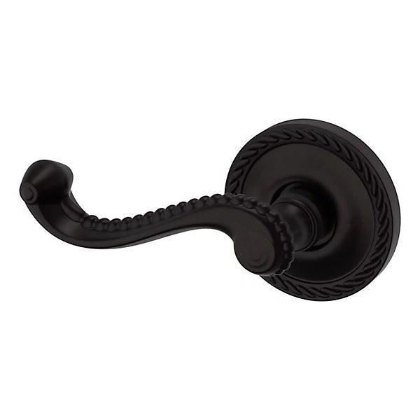 Baldwin Estate 5103 Left Handed Half Dummy Lever with 5048 Rose in Oil Rubbed Bronze finish