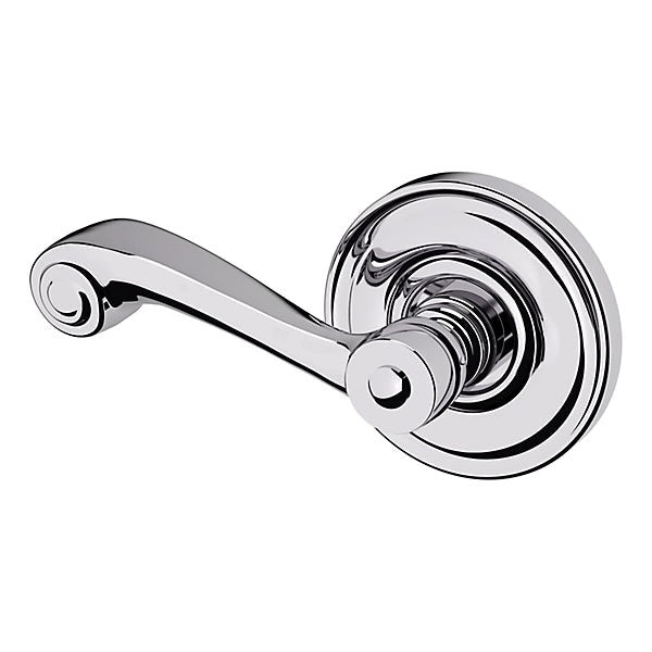 Baldwin Estate 5103 Left Handed Half Dummy Lever with 5048 Rose in Polished Chrome finish