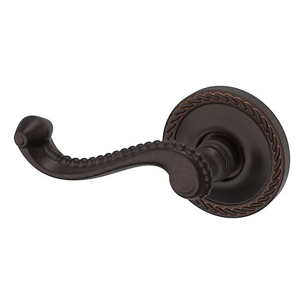 Baldwin Estate 5103 Left Handed Half Dummy Lever with 5048 Rose in Venetian Bronze finish