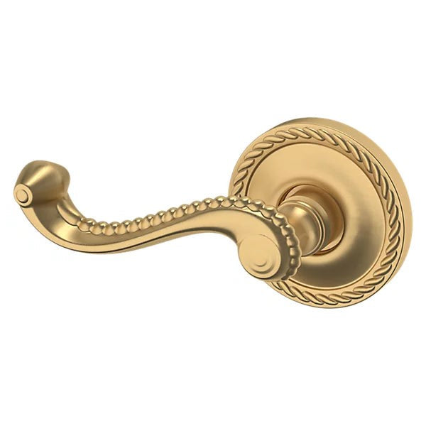 Baldwin Estate 5103 Left Handed Half Dummy Lever with 5048 Rose in Vintage Brass finish