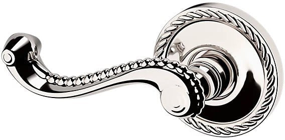 Baldwin Estate 5103 Left Handed Half Dummy Lever with 5048 Rosette in Lifetime Polished Nickel finish