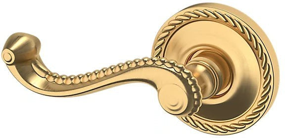 Baldwin Estate 5103 Left Handed Half Dummy Lever with 5048 Rosette in Lifetime Satin Brass finish