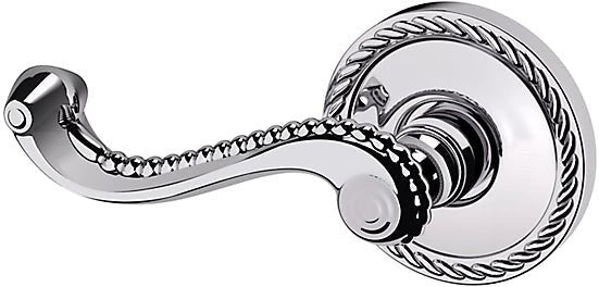 Baldwin Estate 5103 Left Handed Half Dummy Lever with 5048 Rosette in Polished Chrome finish