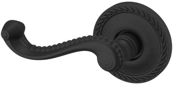 Baldwin Estate 5103 Left Handed Half Dummy Lever with 5048 Rosette in Satin Black finish