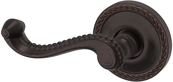 Baldwin Estate 5103 Left Handed Half Dummy Lever with 5048 Rosette in Venetian Bronze finish