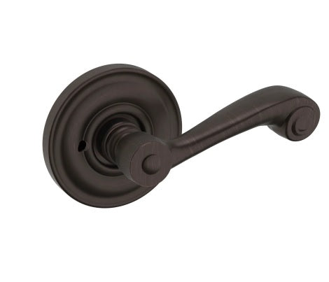 Baldwin Estate 5103 Privacy Lever with 5048 Rose in Venetian Bronze finish