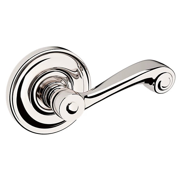 Baldwin Estate 5103 Right Handed Half Dummy Lever with 5048 Rose in Lifetime Polished Nickel finish