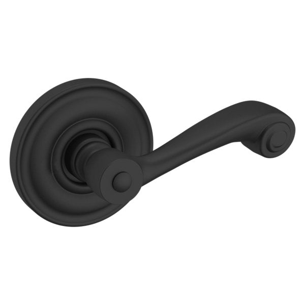 Baldwin Estate 5103 Right Handed Half Dummy Lever with 5048 Rose in Satin Black finish