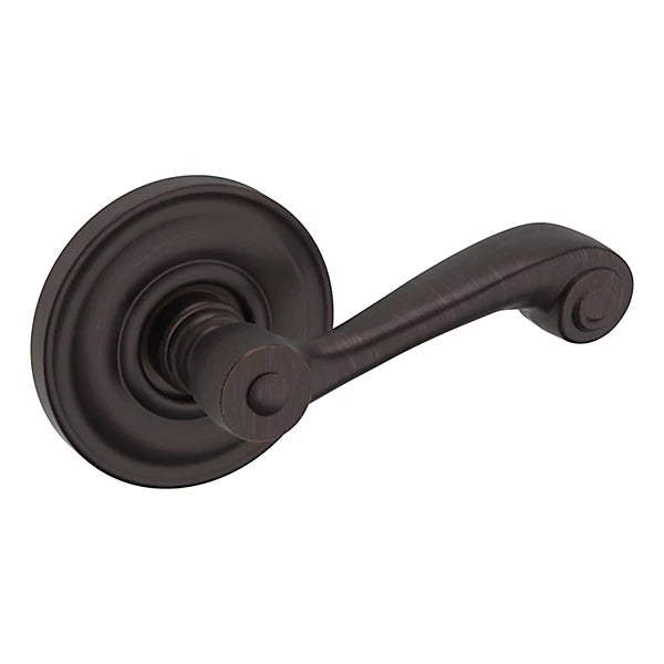 Baldwin Estate 5103 Right Handed Half Dummy Lever with 5048 Rose in Venetian Bronze finish