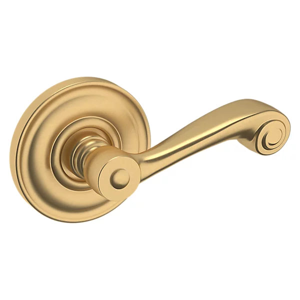 Baldwin Estate 5103 Right Handed Half Dummy Lever with 5048 Rose in Vintage Brass finish