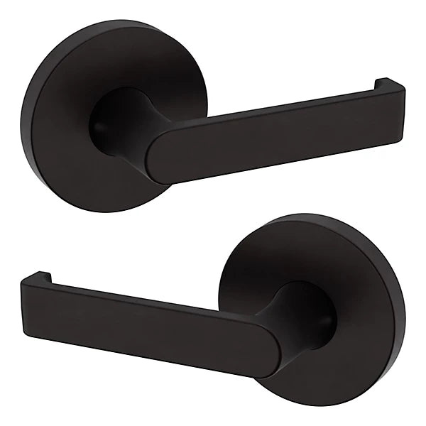 Baldwin Estate 5105 Full Dummy Lever with 5046 Rose in Oil Rubbed Bronze finish