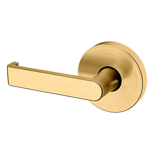 Baldwin Estate 5105 Left Handed Half Dummy Lever with 5046 Rose in Lifetime Satin Brass finish