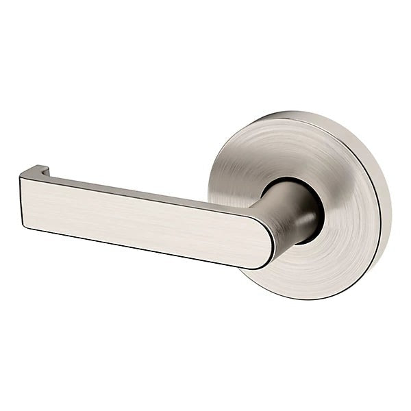 Baldwin Estate 5105 Left Handed Half Dummy Lever with 5046 Rose in Lifetime Satin Nickel finish