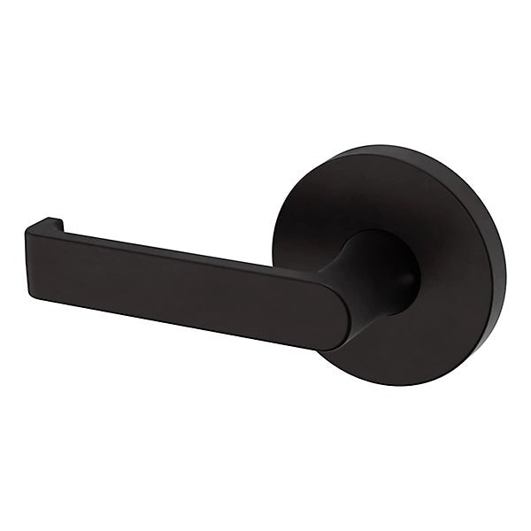 Baldwin Estate 5105 Left Handed Half Dummy Lever with 5046 Rose in Oil Rubbed Bronze finish