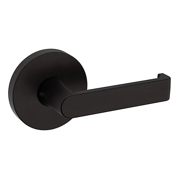 Baldwin Estate 5105 Right Handed Half Dummy Lever with 5046 Rose in Oil Rubbed Bronze finish