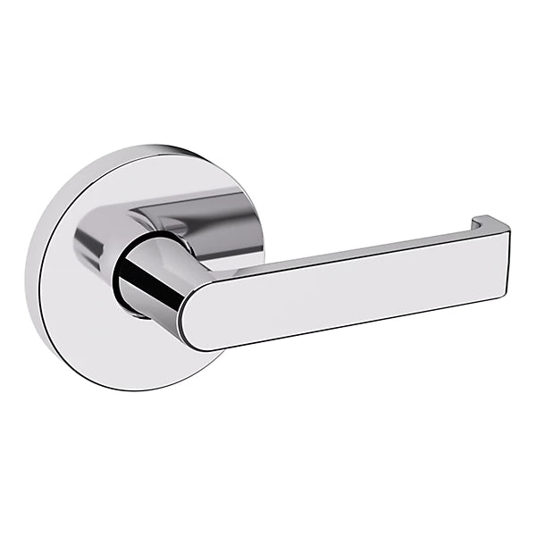 Baldwin Estate 5105 Right Handed Half Dummy Lever with 5046 Rose in Polished Chrome finish