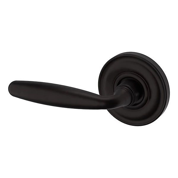 Baldwin Estate 5106 Left Handed Half Dummy Lever with 5048 Rose in Oil Rubbed Bronze finish