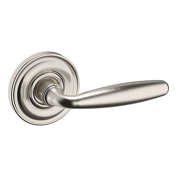 Baldwin Estate 5106 Right Handed Half Dummy Lever with 5048 Rose in Lifetime Satin Nickel finish