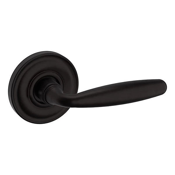 Baldwin Estate 5106 Right Handed Half Dummy Lever with 5048 Rose in Oil Rubbed Bronze finish