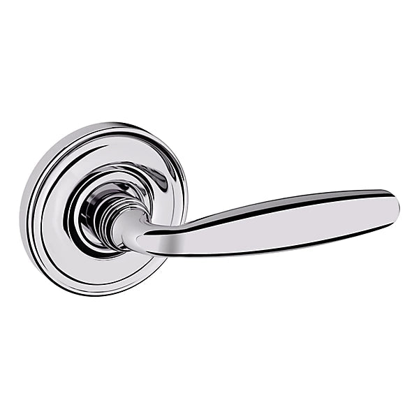 Baldwin Estate 5106 Right Handed Half Dummy Lever with 5048 Rose in Polished Chrome finish