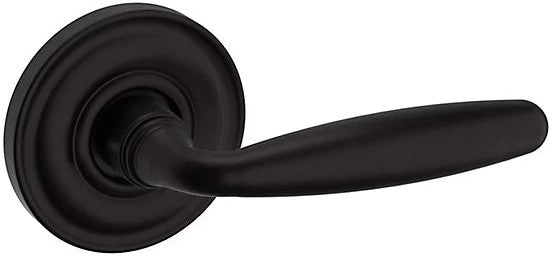 Baldwin Estate 5106 Right Handed Half Dummy Lever with 5048 Rosette in Oil Rubbed Bronze finish