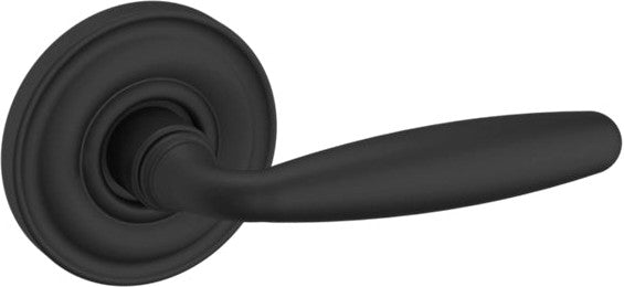 Baldwin Estate 5106 Right Handed Half Dummy Lever with 5048 Rosette in Satin Black finish