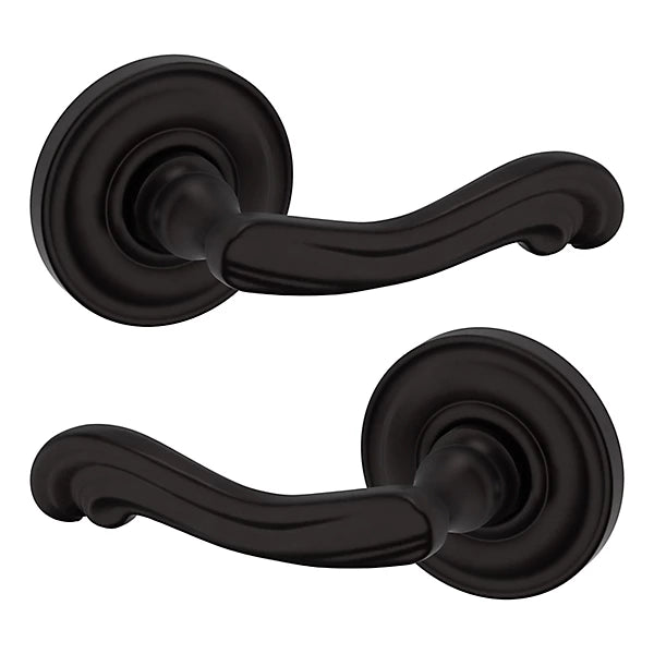 Baldwin Estate 5108 Full Dummy Lever with 5048 Rose in Oil Rubbed Bronze finish