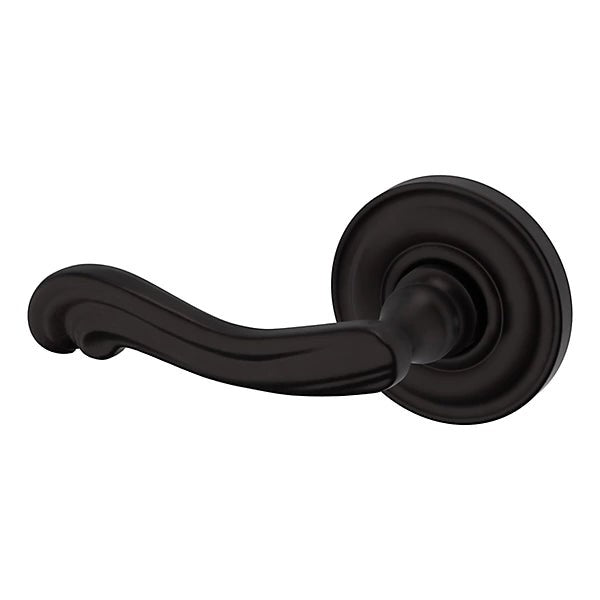 Baldwin Estate 5108 Left Handed Half Dummy Lever with 5048 Rose in Oil Rubbed Bronze finish