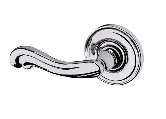 Baldwin Estate 5108 Left Handed Half Dummy Lever with 5048 Rose in Polished Chrome finish