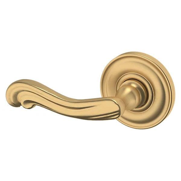 Baldwin Estate 5108 Left Handed Half Dummy Lever with 5048 Rose in Vintage Brass finish