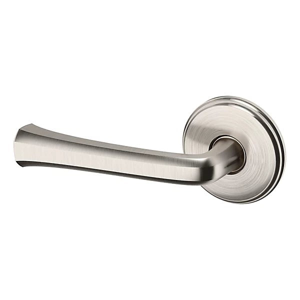 Baldwin Estate 5112 Left Handed Half Dummy Lever with 5075 Rose in Lifetime Satin Nickel finish