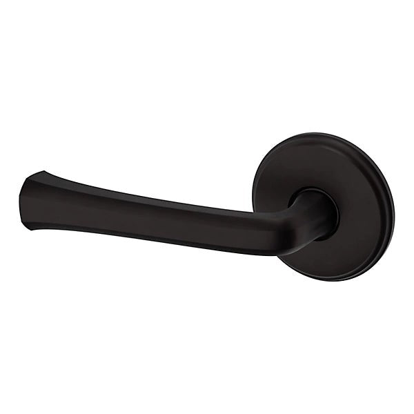 Baldwin Estate 5112 Left Handed Half Dummy Lever with 5075 Rose in Oil Rubbed Bronze finish