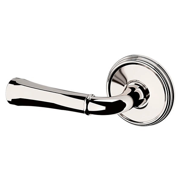 Baldwin Estate 5113 Left Handed Half Dummy Lever with 5078 Rose in Lifetime Polished Nickel finish