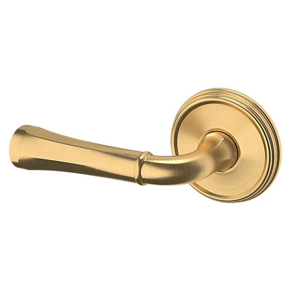 Baldwin Estate 5113 Left Handed Half Dummy Lever with 5078 Rose in Lifetime Satin Brass finish