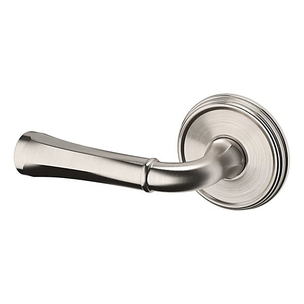 Baldwin Estate 5113 Left Handed Half Dummy Lever with 5078 Rose in Lifetime Satin Nickel finish