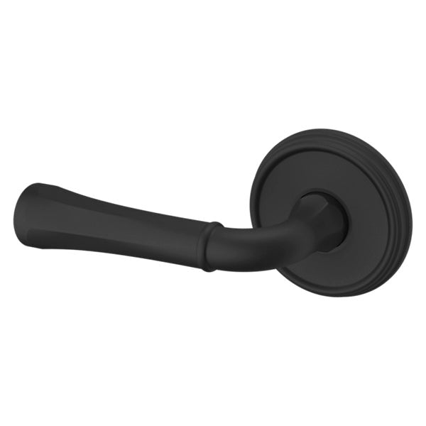 Baldwin Estate 5113 Left Handed Half Dummy Lever with 5078 Rose in Satin Black finish