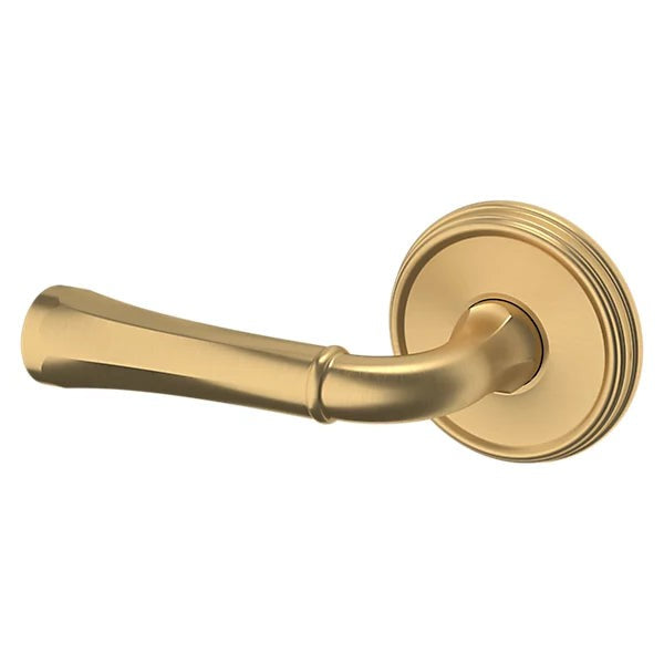 Baldwin Estate 5113 Left Handed Half Dummy Lever with 5078 Rose in Vintage Brass finish