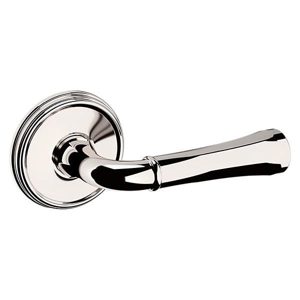 Baldwin Estate 5113 Right Handed Half Dummy Lever with 5078 Rose in Lifetime Polished Nickel finish