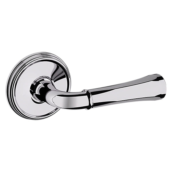 Baldwin Estate 5113 Right Handed Half Dummy Lever with 5078 Rose in Polished Chrome finish