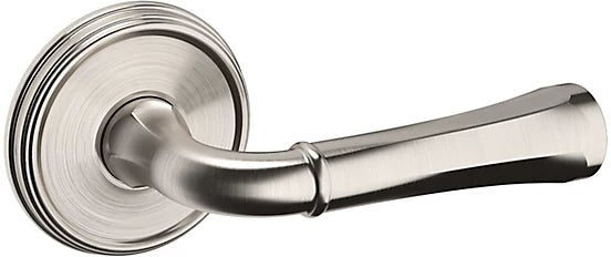 Baldwin Estate 5113 Right Handed Half Dummy Lever with 5078 Rosette in Lifetime Satin Nickel finish