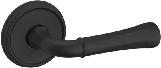 Baldwin Estate 5113 Right Handed Half Dummy Lever with 5078 Rosette in Satin Black finish