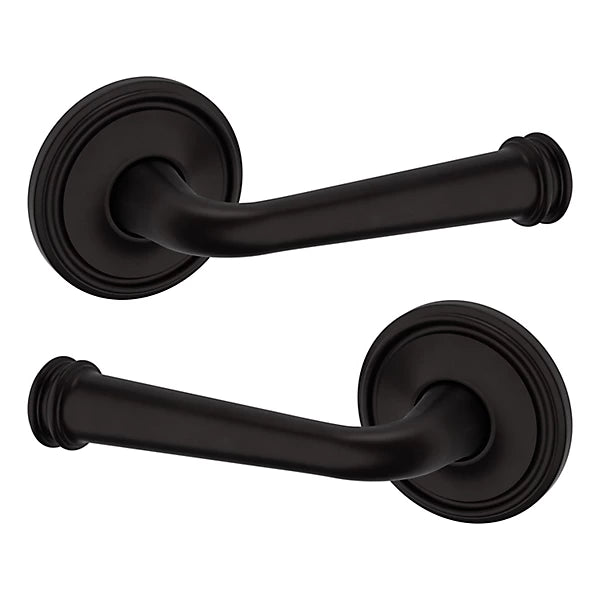 Baldwin Estate 5116 Full Dummy Lever with 5070 Rose in Oil Rubbed Bronze finish