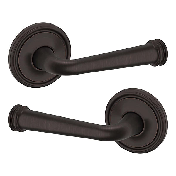 Baldwin Estate 5116 Full Dummy Lever with 5070 Rose in Venetian Bronze finish