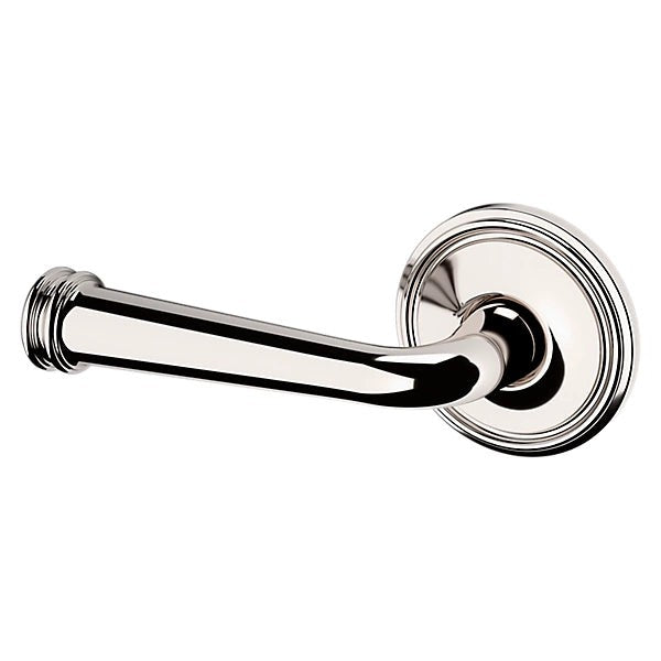 Baldwin Estate 5116 Left Handed Half Dummy Lever with 5070 Rose in Lifetime Polished Nickel finish