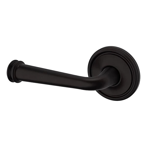 Baldwin Estate 5116 Left Handed Half Dummy Lever with 5070 Rose in Oil Rubbed Bronze finish