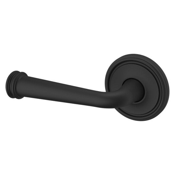 Baldwin Estate 5116 Left Handed Half Dummy Lever with 5070 Rose in Satin Black finish