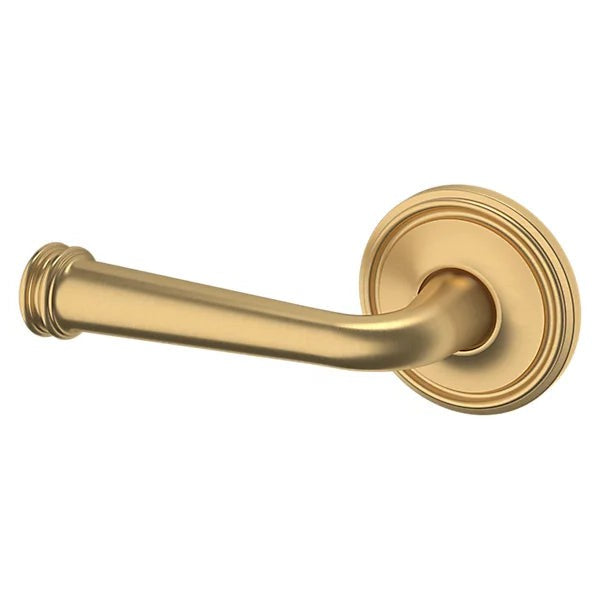 Baldwin Estate 5116 Left Handed Half Dummy Lever with 5070 Rose in Vintage Brass finish