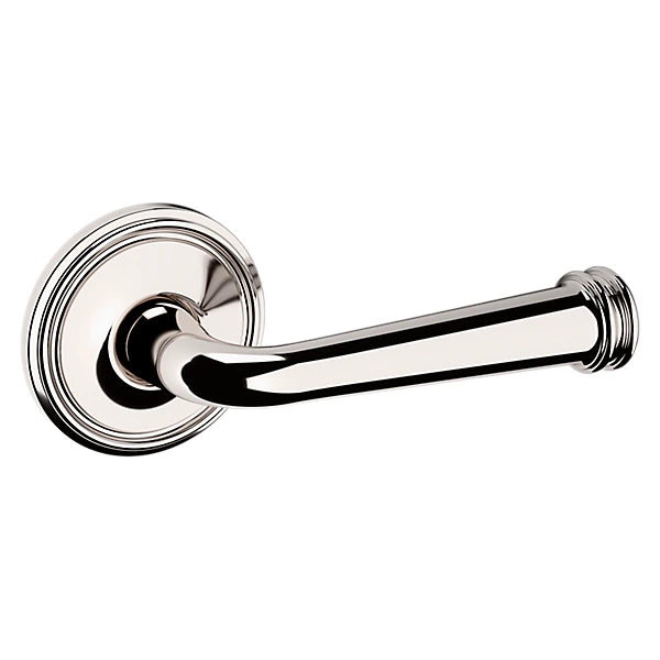 Baldwin Estate 5116 Right Handed Half Dummy Lever with 5070 Rose in Lifetime Polished Nickel finish