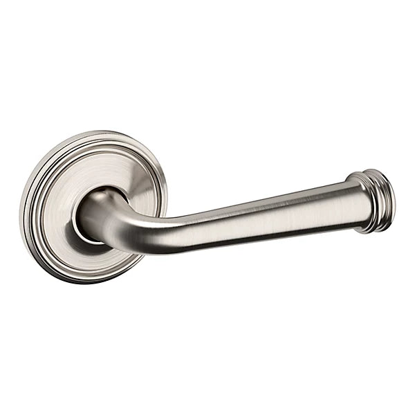 Baldwin Estate 5116 Right Handed Half Dummy Lever with 5070 Rose in Lifetime Satin Nickel finish